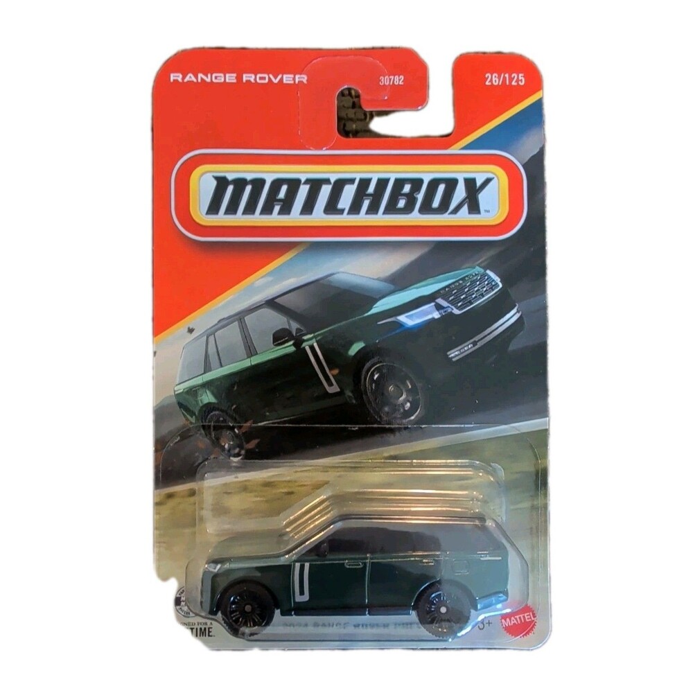 Matchbox 26/125 Green 2024 Range Rover PHEV 1:64 Scale
